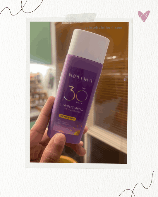 Implora Perfect Shield Gel Sunscreen SPF 30 PA+++