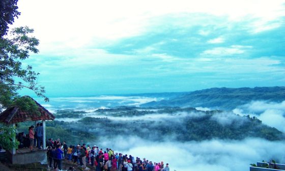 Cantiknya Kabut Puncak Kebun Buah Mangunan di Pagi Hari. Wajib Kamu Kunjungi Saat ke Jogja! 31 kebun buah mangunan jogja