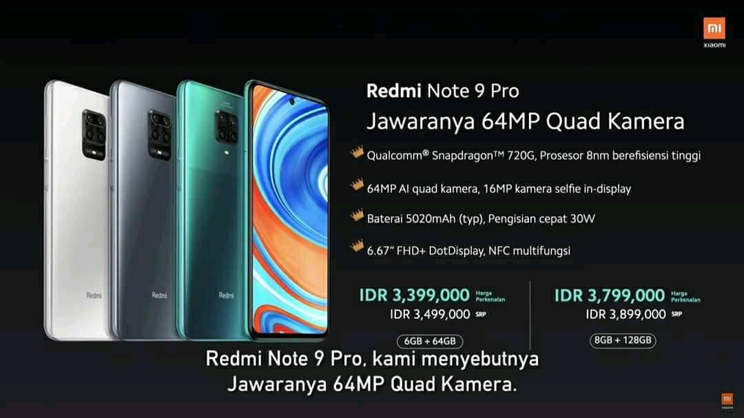 Redmi Note 9 Pro