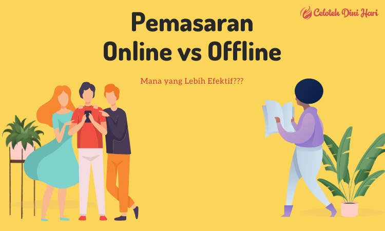 pemasaran online vs offline
