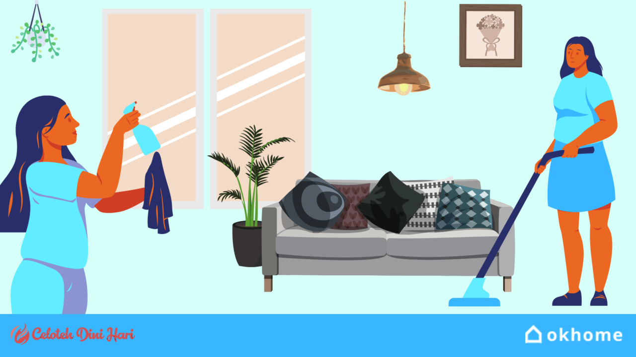 OKHOME layanan pembersih rumah