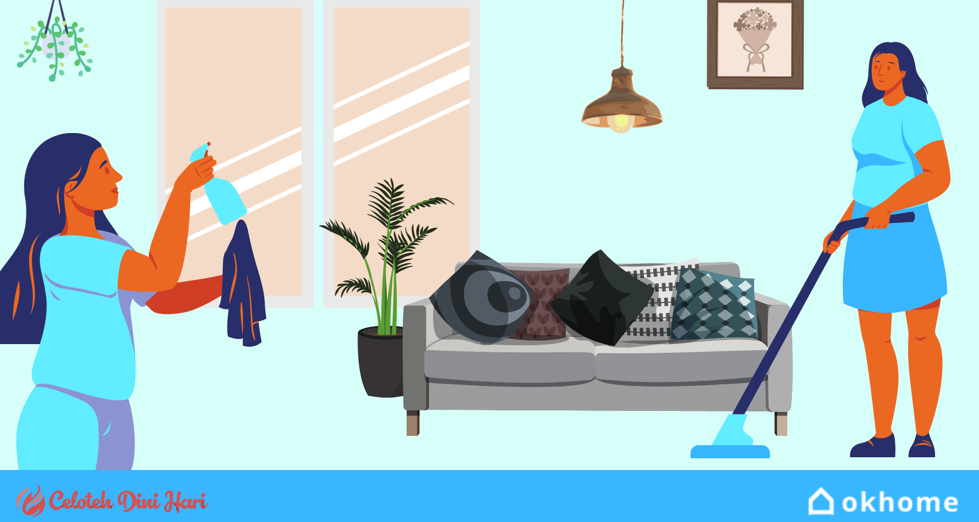 OKHOME layanan pembersih rumah