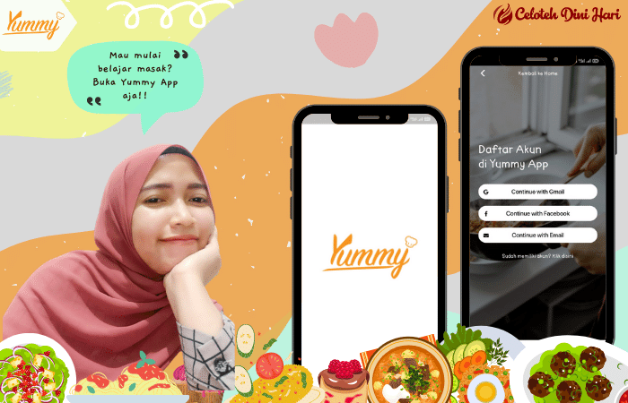 Daftar di Yummy App dan Dapat Fitur Lengkap dan Rekomendasi Resep