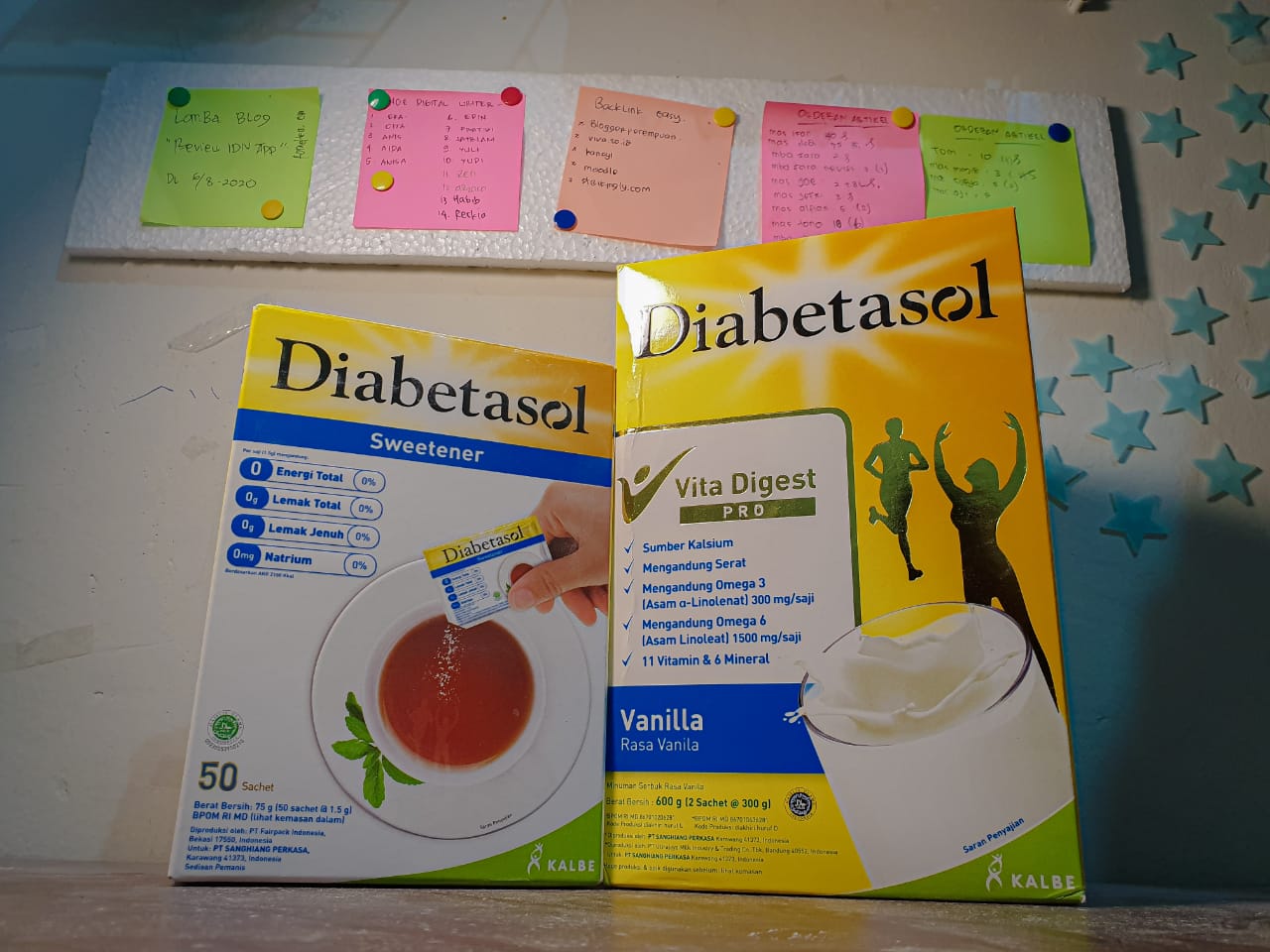 Diabetasol Powder dan Diabetasol Sweetener