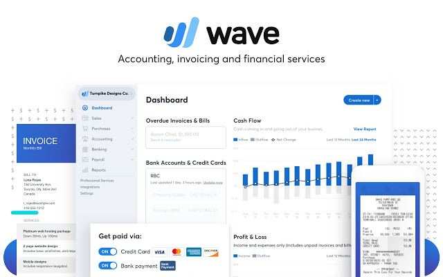 aplikasi akuntansi gratis - wave