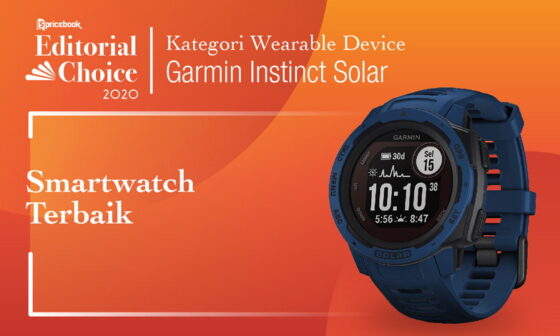 Pricebook Editorial Choice 2020, Rekomendasi Gadget Terbaik 22 Smartwatch Terbaik Garmin Instinct Solar
