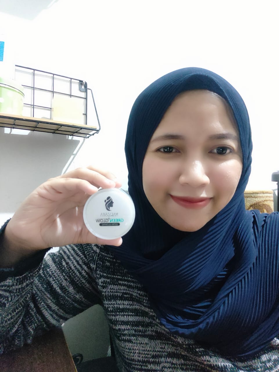 Hasil Pemakaian Green Glow by Maresha Skincare