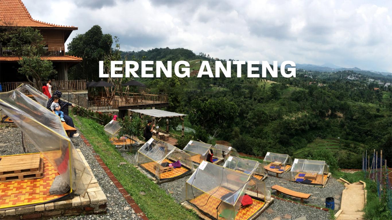 tempat wisata hits di bandung - Lereng Anteng Panoramic CoffeePlace