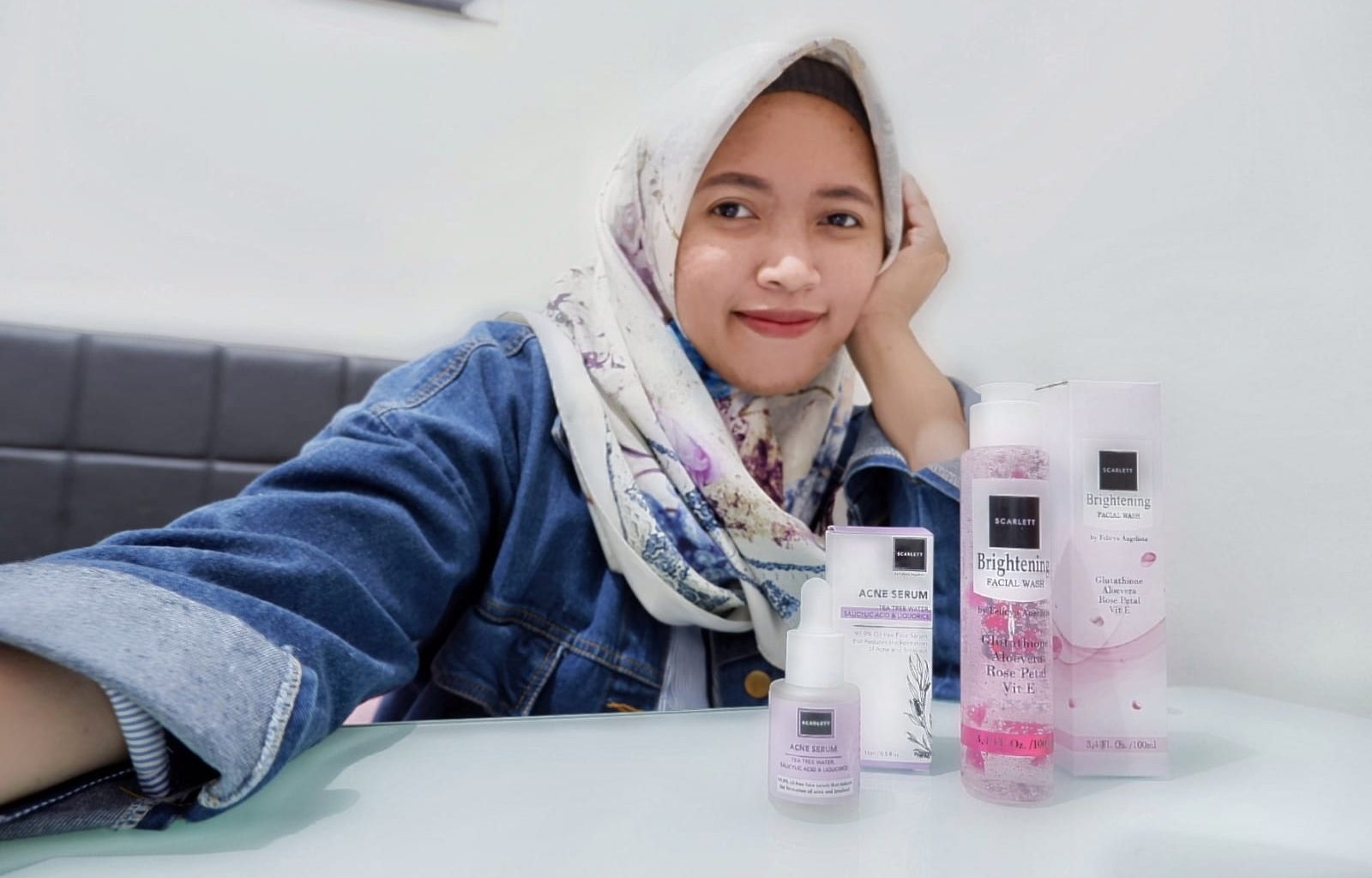 review scarlett face care acne serum dan brightening facial wash