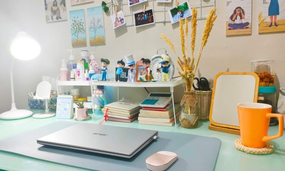 Makin Produktif Cari Cuan Saat Pandemi dengan Setup Meja Kerja Ternyaman Bersama Shopee 7 work space at home