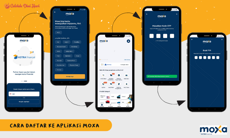 cara daftar aplikasi moxa dari astra financial
