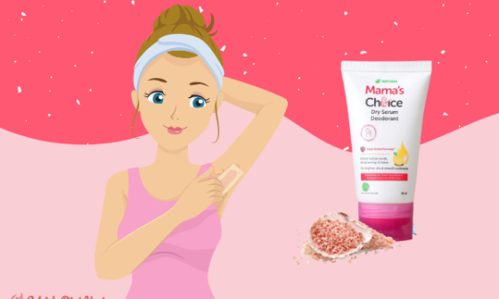 Mama's Choice Dry Serum Deodorant : Deodoran Tanpa Aluminium yang Mengerti Ibu Hamil 21 Deodoran Tanpa Aluminium