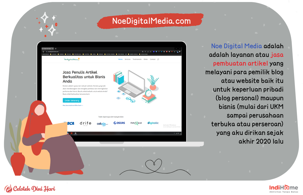 NoeDigitalMedia.com Bisnis yang Berawal dari Peluang dan Personal Branding