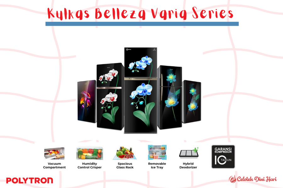 Kulkas Polytron Belleza Varia Series