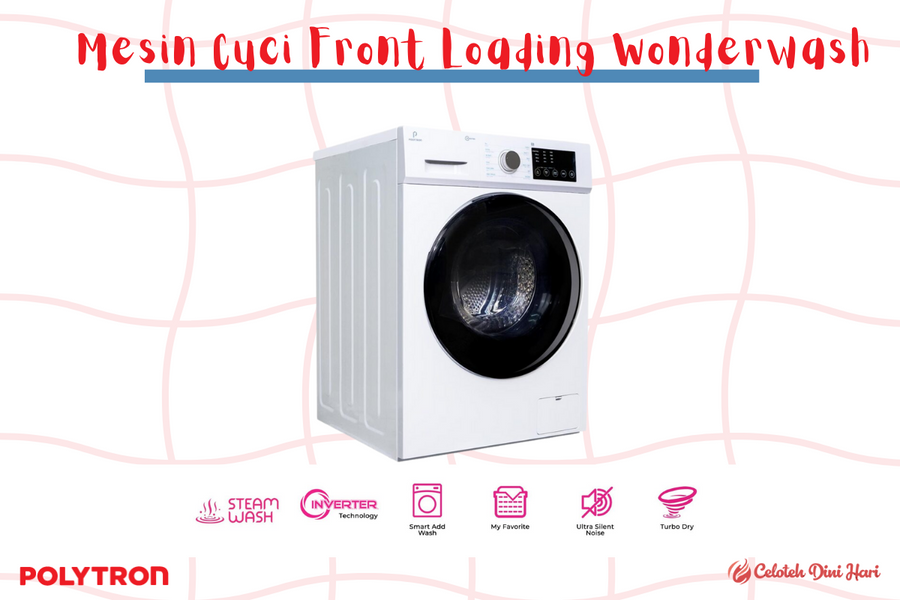 Mesin Cuci Front Loading Wonderwash POLYTRON