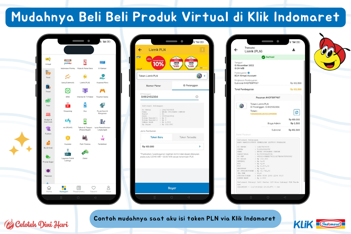 LOMBA KLIK INDOMARET-Mudahnya Beli Beli Produk Virtual di Klik Indomaret