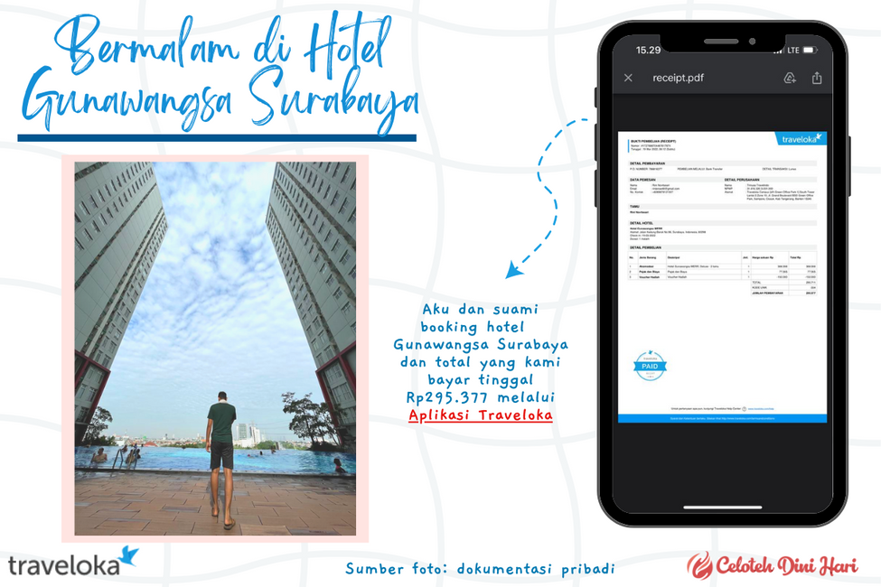 Staycation Semalam di Hotel Gunawangsa MERR - Surabaya - TRAVELOKA - LIFE YOUR WAY