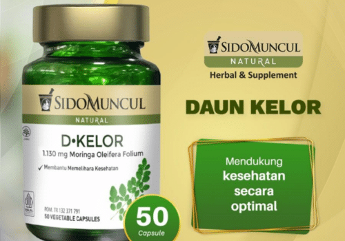 Sido Muncul Natural D-Kelor Bantu Jaga Kesehatan Tubuh 