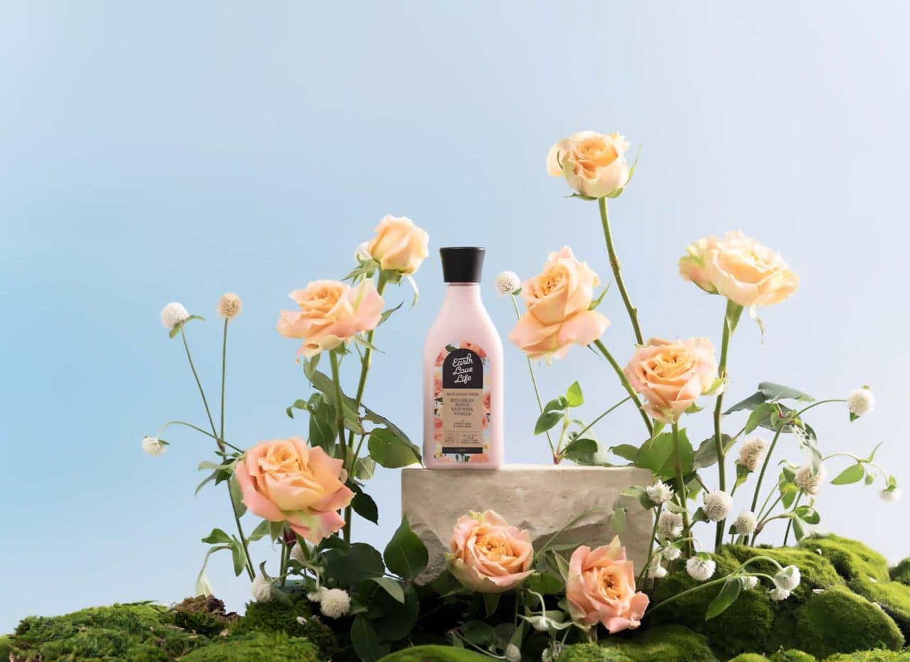 Earth Love Life Body Wash Bulgarian Rose & East Nusa Vanilla